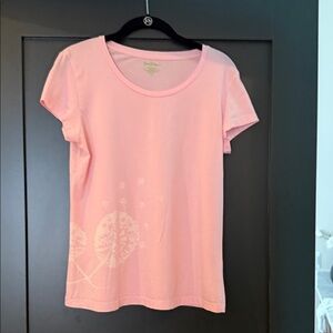 Lilly Pulitzer Light Pink Short Sleeve Crewneck Tee